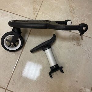 Kids Black and White Scooter Attachment